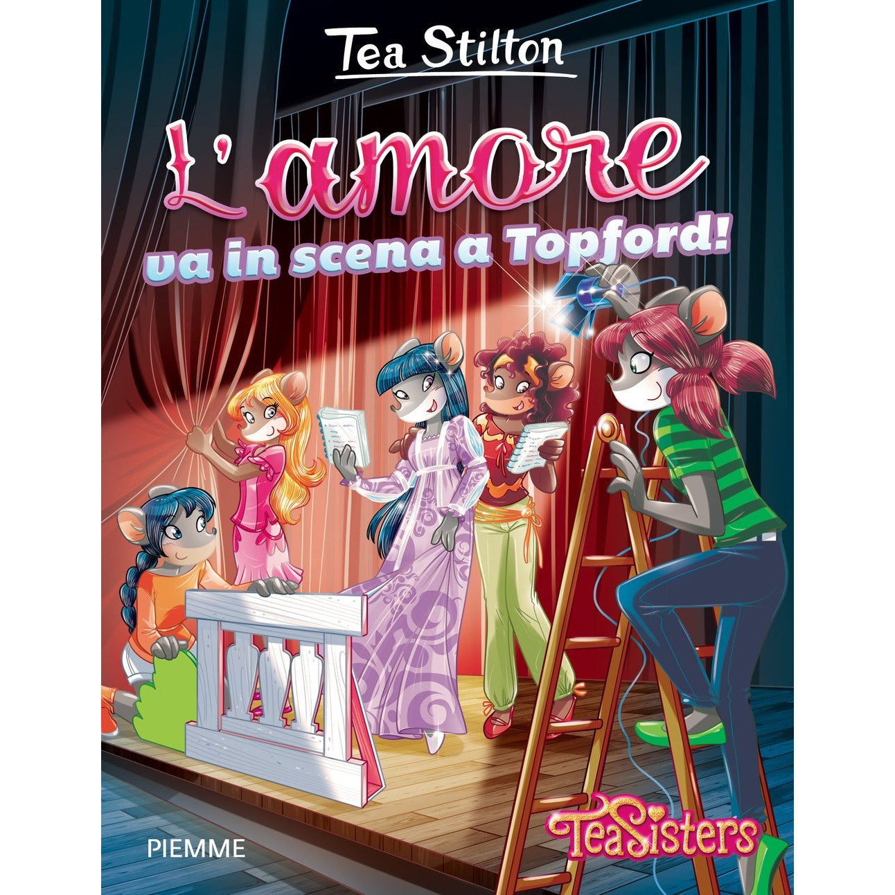 Libro - L'amore va in scena a Topford! - Stilton, Tea