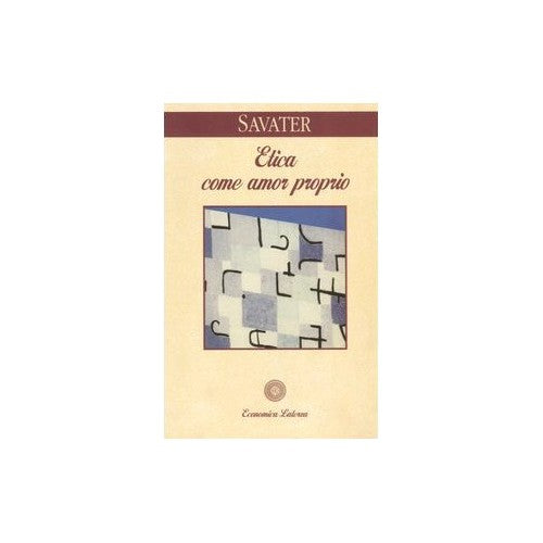 Libro - Etica come amor proprio - Savater, Fernando