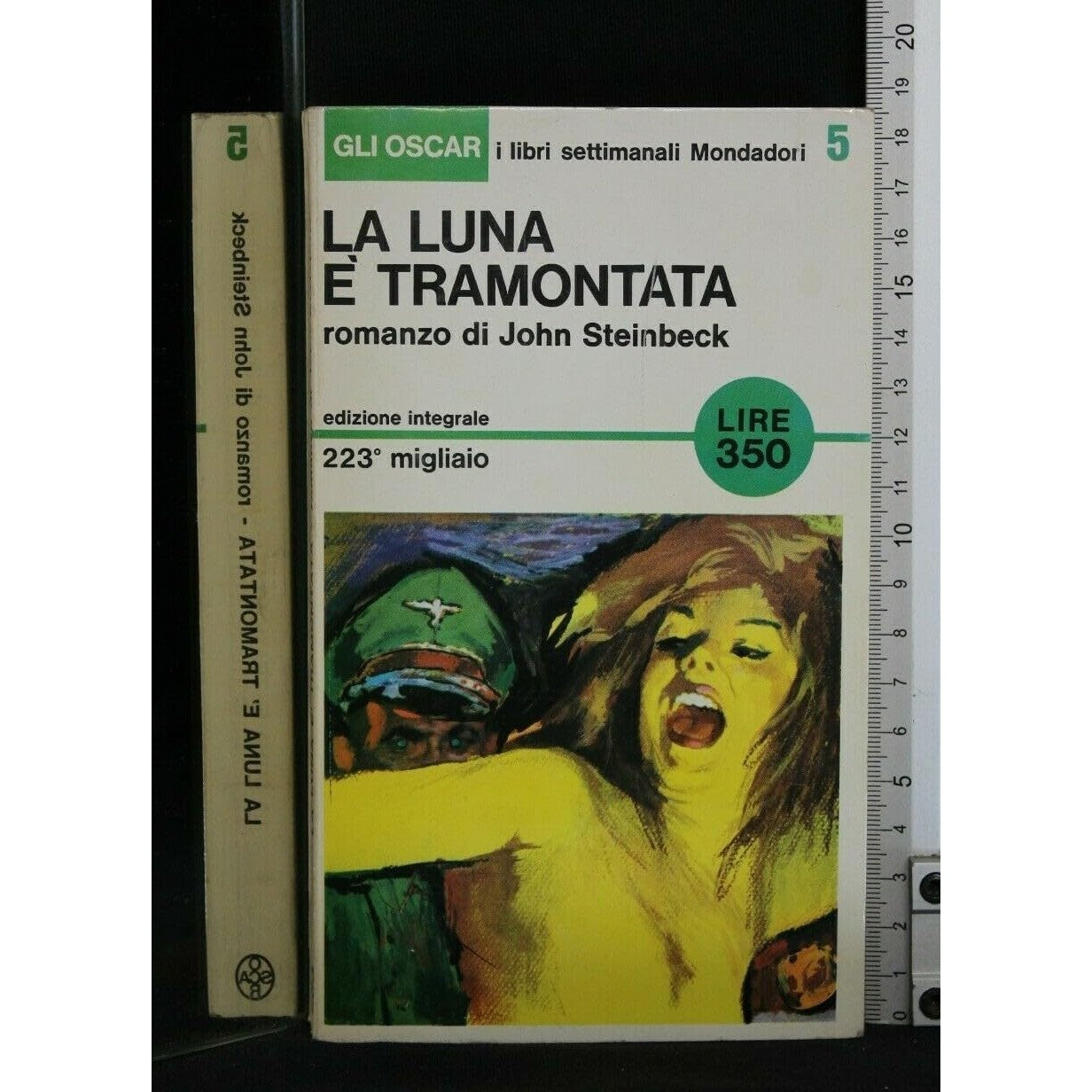 Libro - LA LUNA E' TRAMONTATA - Steinbeck John