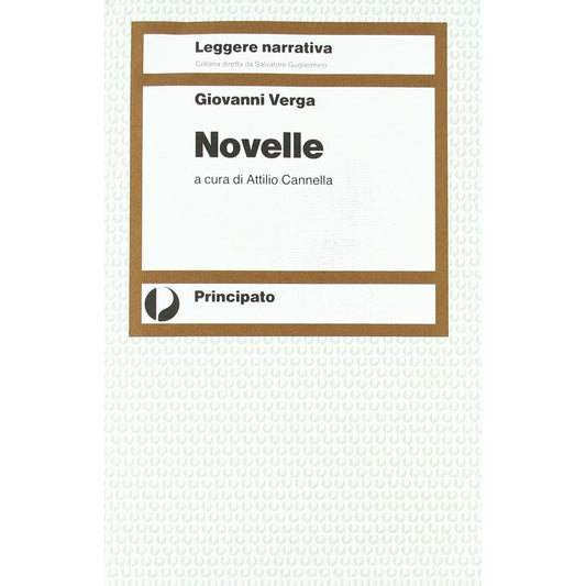 Libro - Novelle - Verga, Giovanni