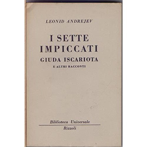 Libro - Andrejev L - I SETTE IMPICCATI - Leonid, Andrejev
