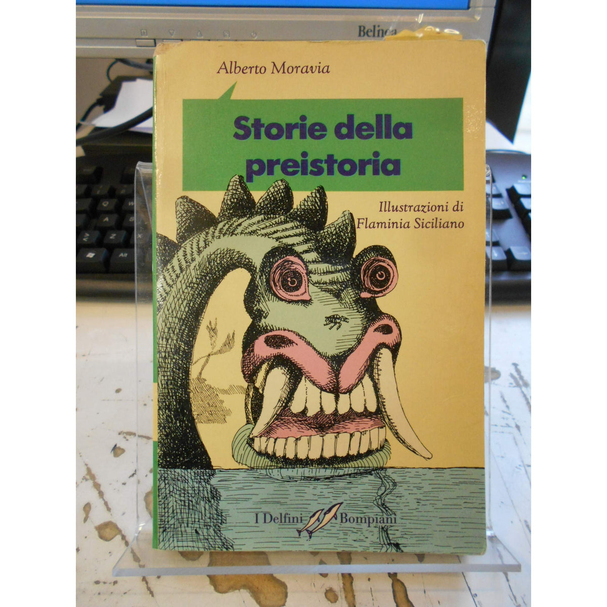 Libro - Storie della preistoria - Moravia, Alberto