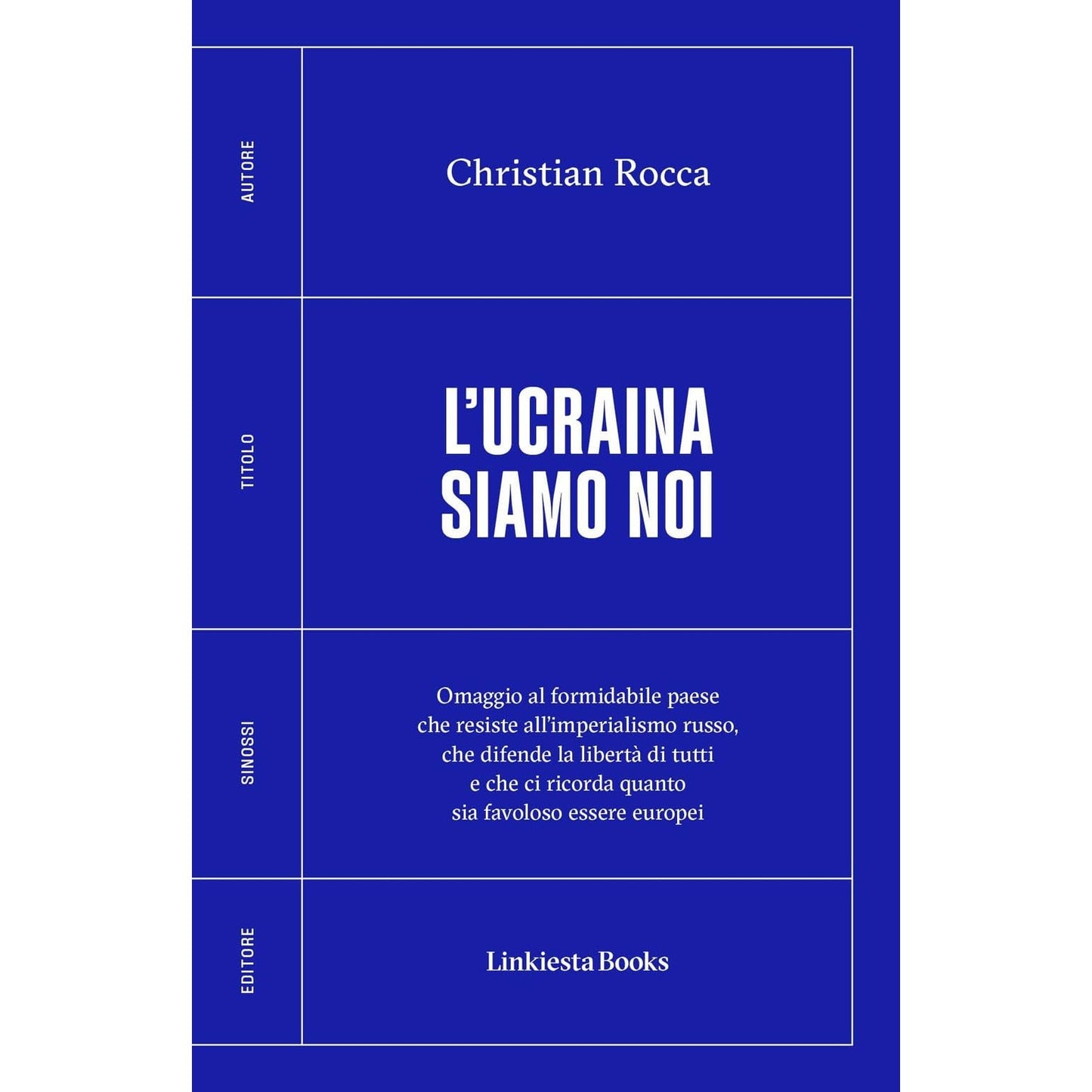 Libro - L'Ucraina siamo noi - Rocca, Christian