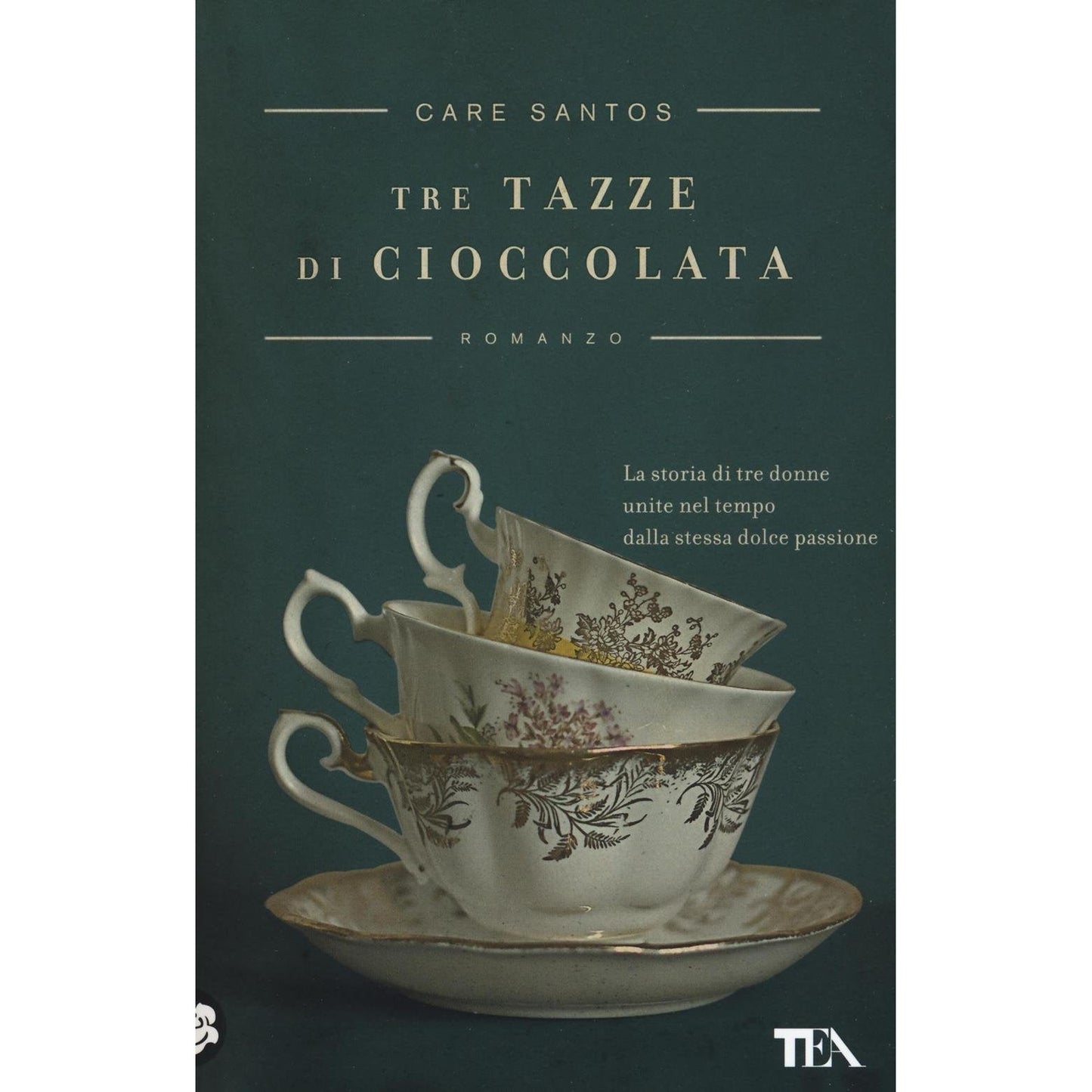 Libro - Tre tazze di cioccolata - Santos, Care