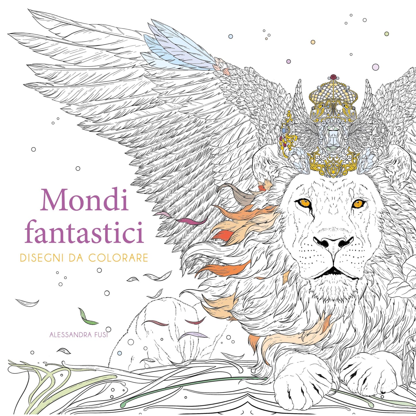 Libro - Mondi fantastici Disegni da colorare Ediz illustrata - Fusi,