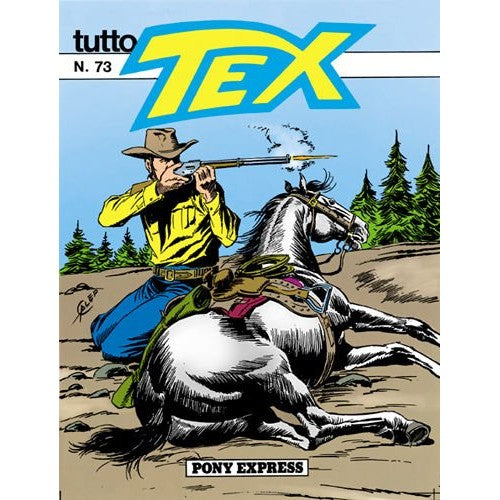 Book - TEX GIANT N.73 - Pony Express - nd