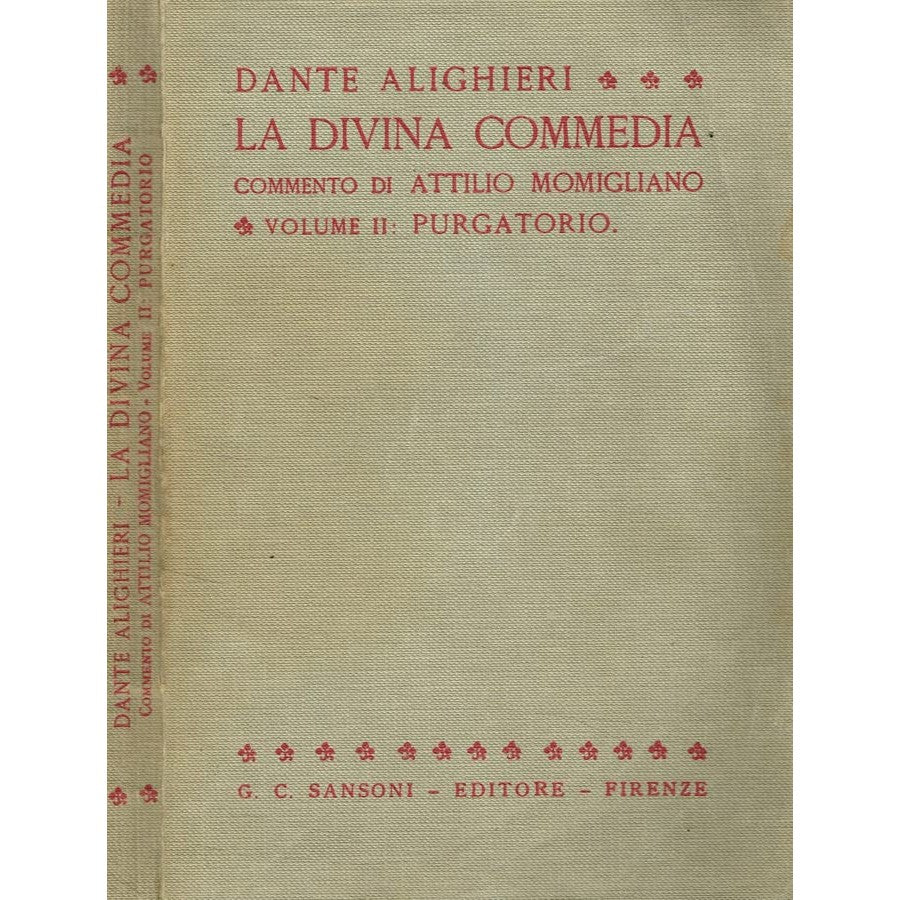 Libro - La divina commedia Vol.II Purgatorio - Dante, Alighieri