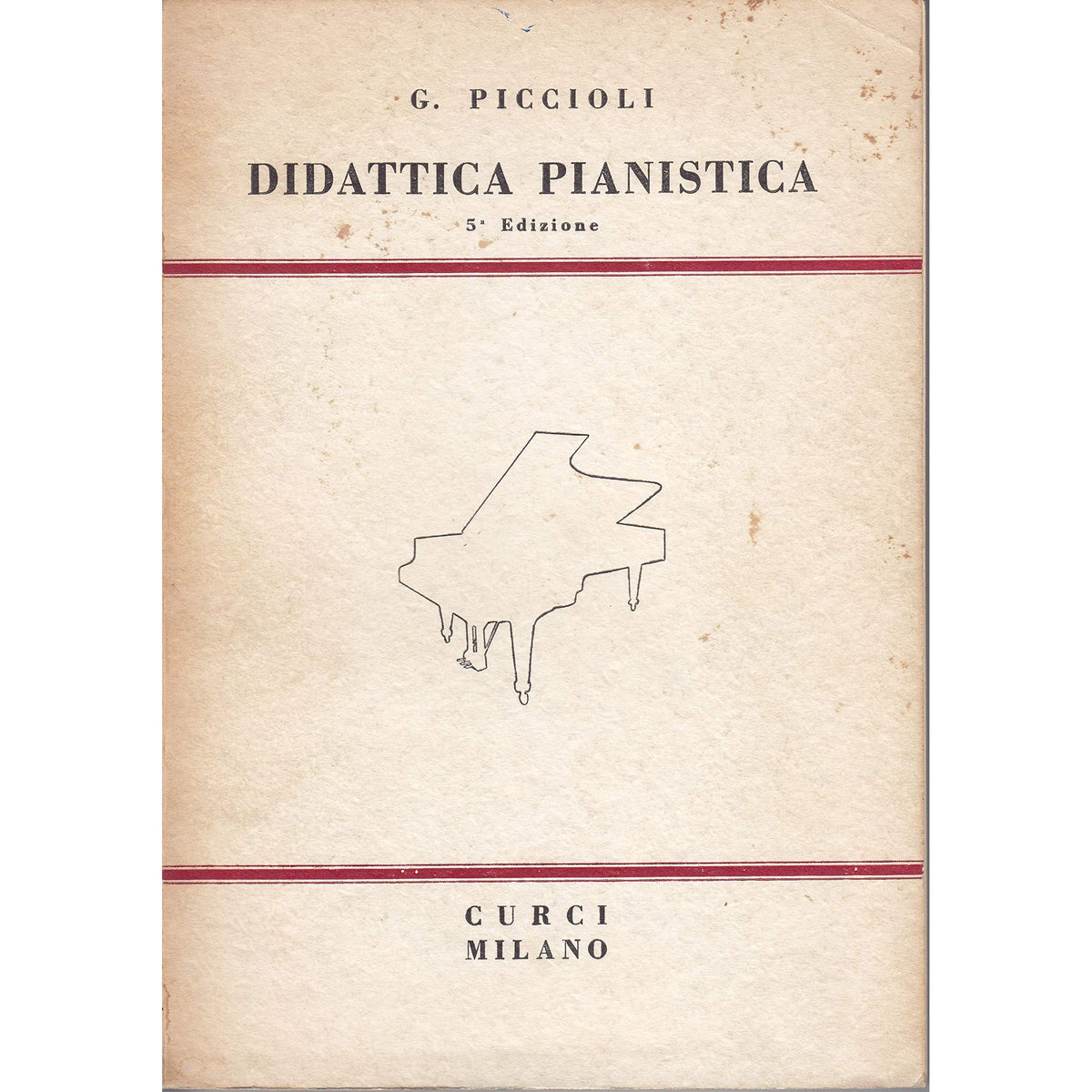 Libro - DIDATTICA PIANISTICA - Piccioli, G.