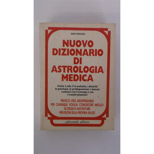 Libro - Nuovo Dizionario di astrologia medica - Enzo, Venosta