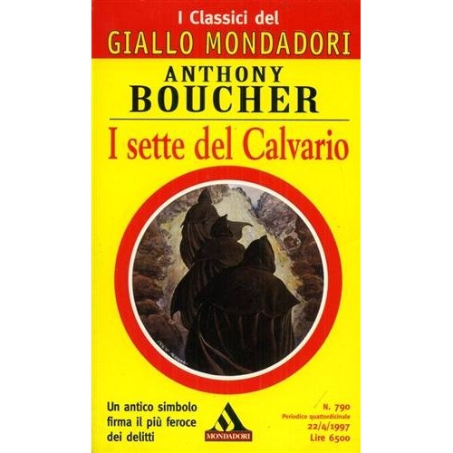 Book - The Seven of Calvary - Boucher Anthony