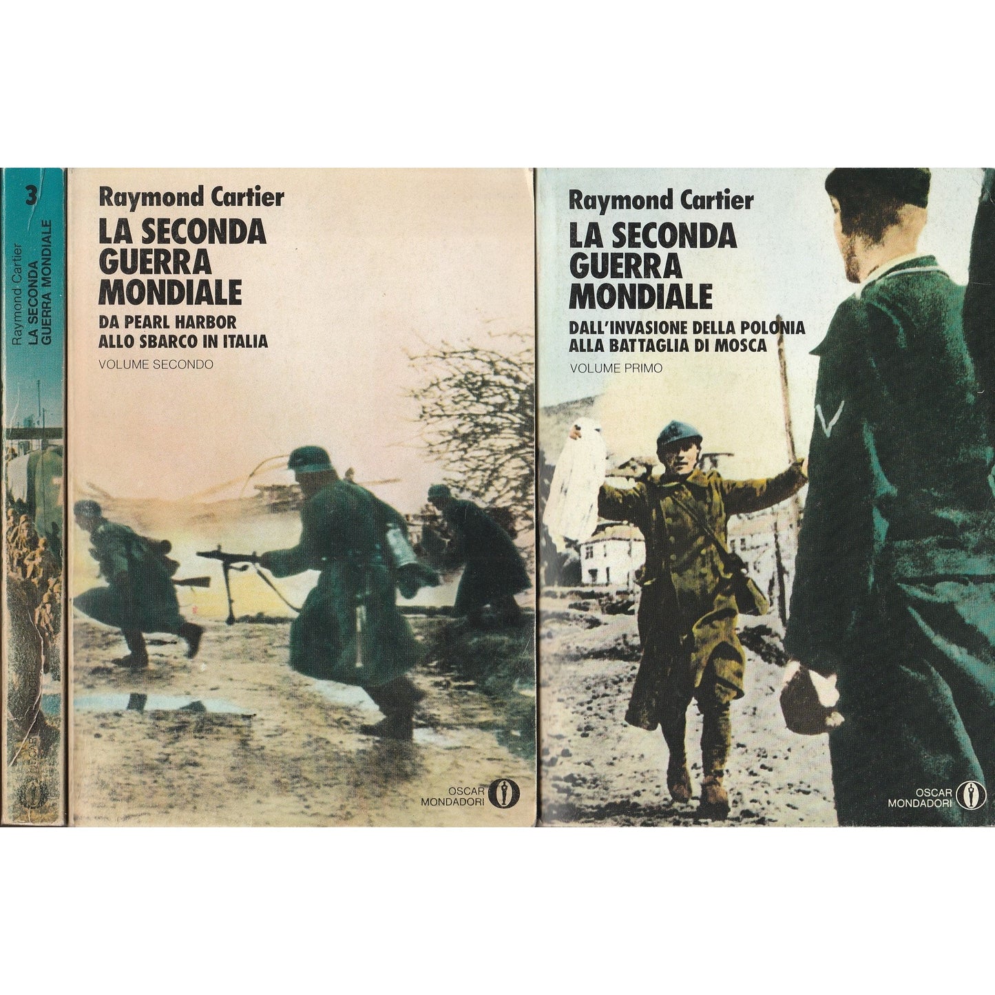 Libro - La seconda guerra mondiale - 1977 - (Completa 3 volumi prima