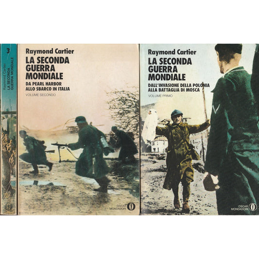 Libro - La seconda guerra mondiale - 1977 - (Completa 3 volumi prima