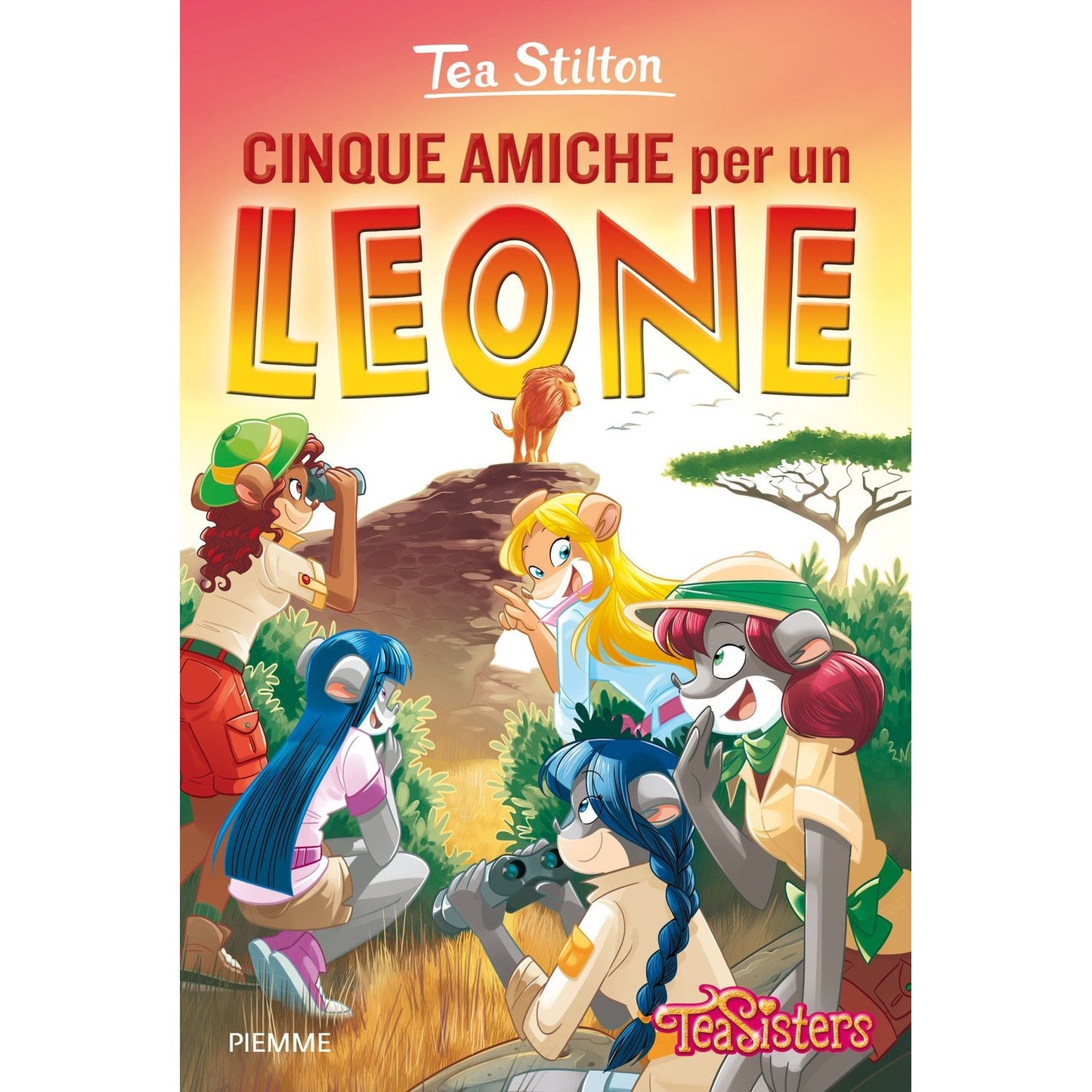 Libro - Cinque amiche per un leone - Stilton, Tea