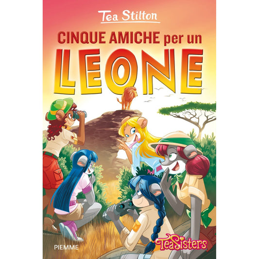 Libro - Cinque amiche per un leone - Stilton, Tea