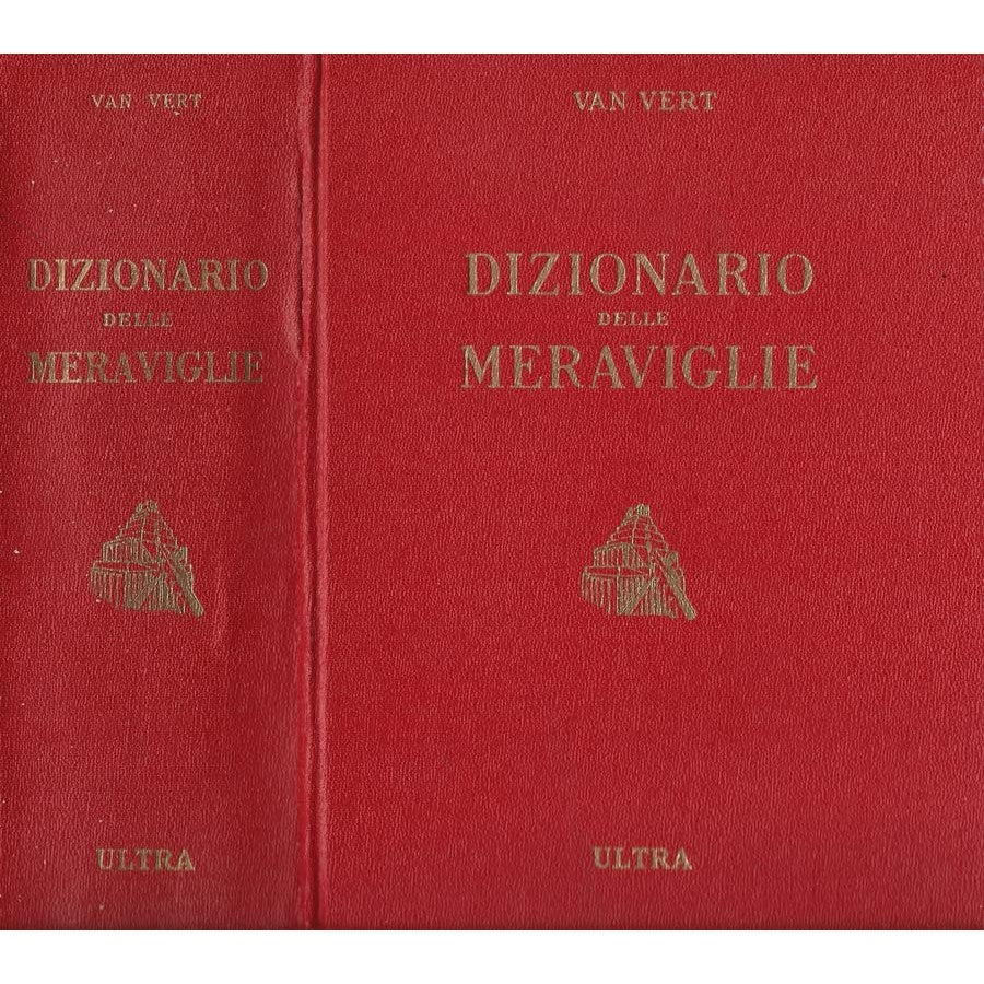 Libro - Dizionario delle Meraviglie: della nat - Van Vert, a cura di