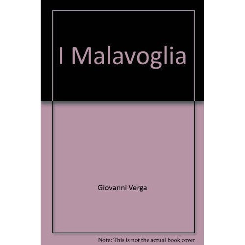 Book - reluctantly - Giovanni Verga