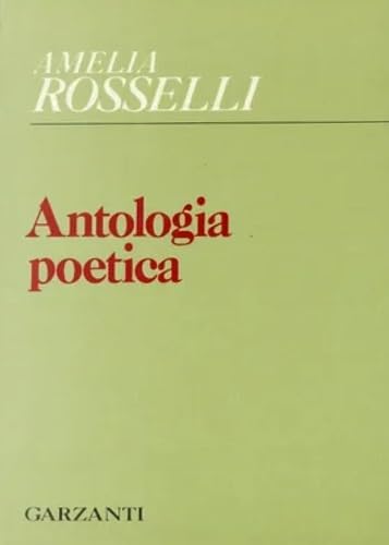 Libro - Antologia poetica - Rosselli, Amelia