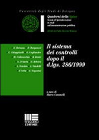 Libro - Il sistema dei controlli dopo il DL 286/1999