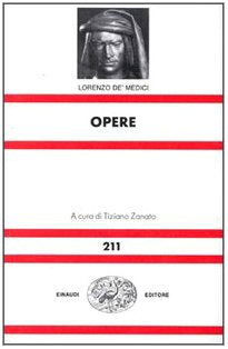 Libro - Opere - Medici, Lorenzo de'