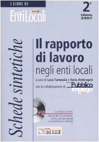Libro - Il rapporto di lavoro negli enti locali Schede sintetiche Co