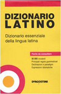 Libro - Dizionario latino Dizionario essenziale della lingua latina