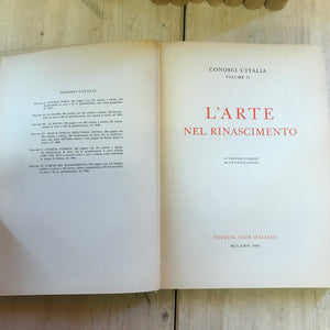 Enciclopedia L'Arte Conosci L'Italia Touring club italiano 1962 12 volumi