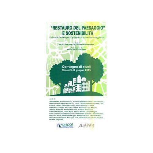 Book - Landscape restoration and sustainability. Unity d - Semprini, MP