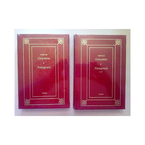 Libro - Rabelais: Gargantua e Pantagruele 2 VOLUMI BLISTERATI ed Ed