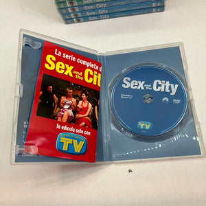 Lotto collana DVD serie Sex and the City stagione 1 2 3 4 completa TV sorrisi
