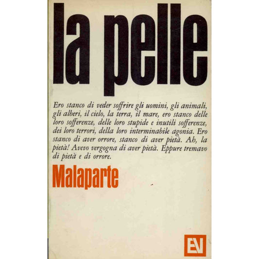 Libro - La pelle - Malaparte, Curzio