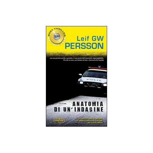 Libro - Anatomia di un'indagine - Persson, Leif G W - Persson, Leif