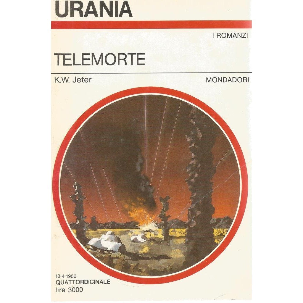 Libro - Telemorte Mondadori Urania 1020 UR # - jeter