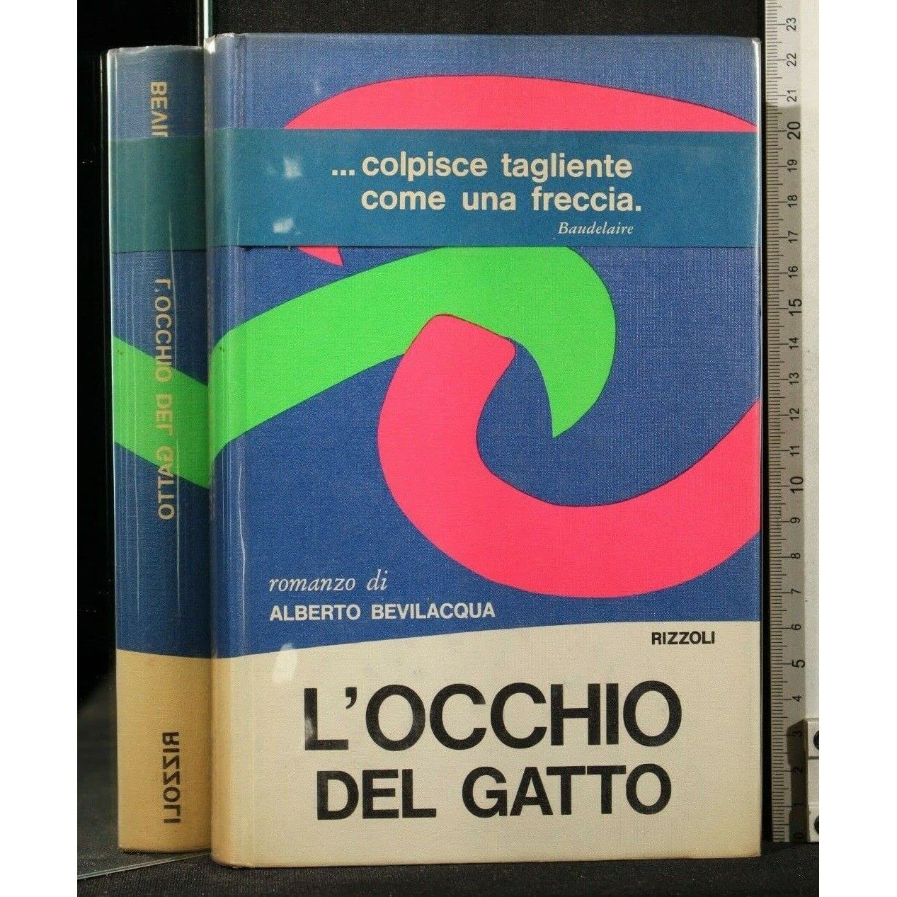 Libro - L'OCCHIO DEL GATTO Alberto Bevilacqua Rizzoli
