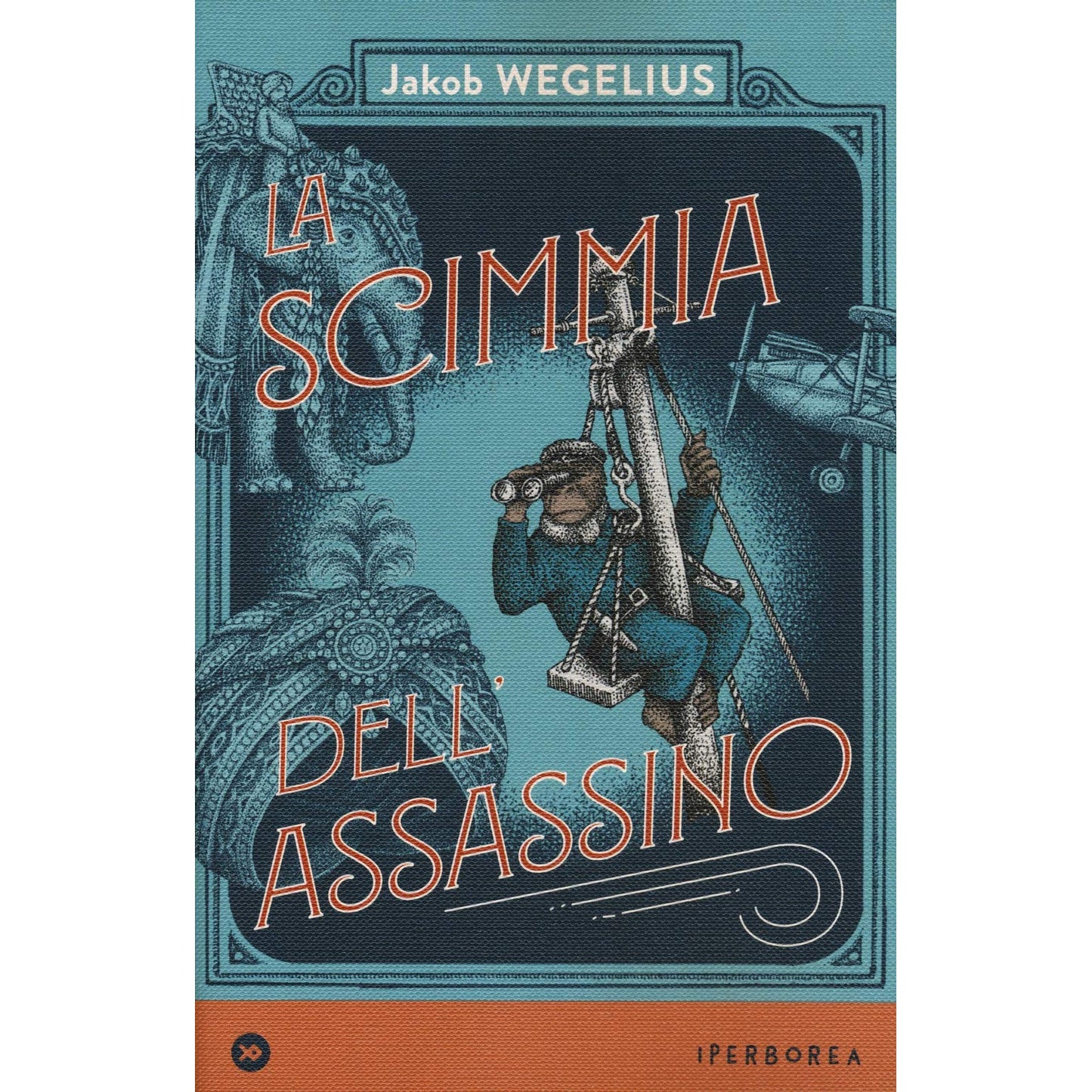 Libro - La scimmia dell'assassino - Wegelius, Jakob