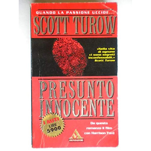 Libro - Presunto innocente - Turow, Scott