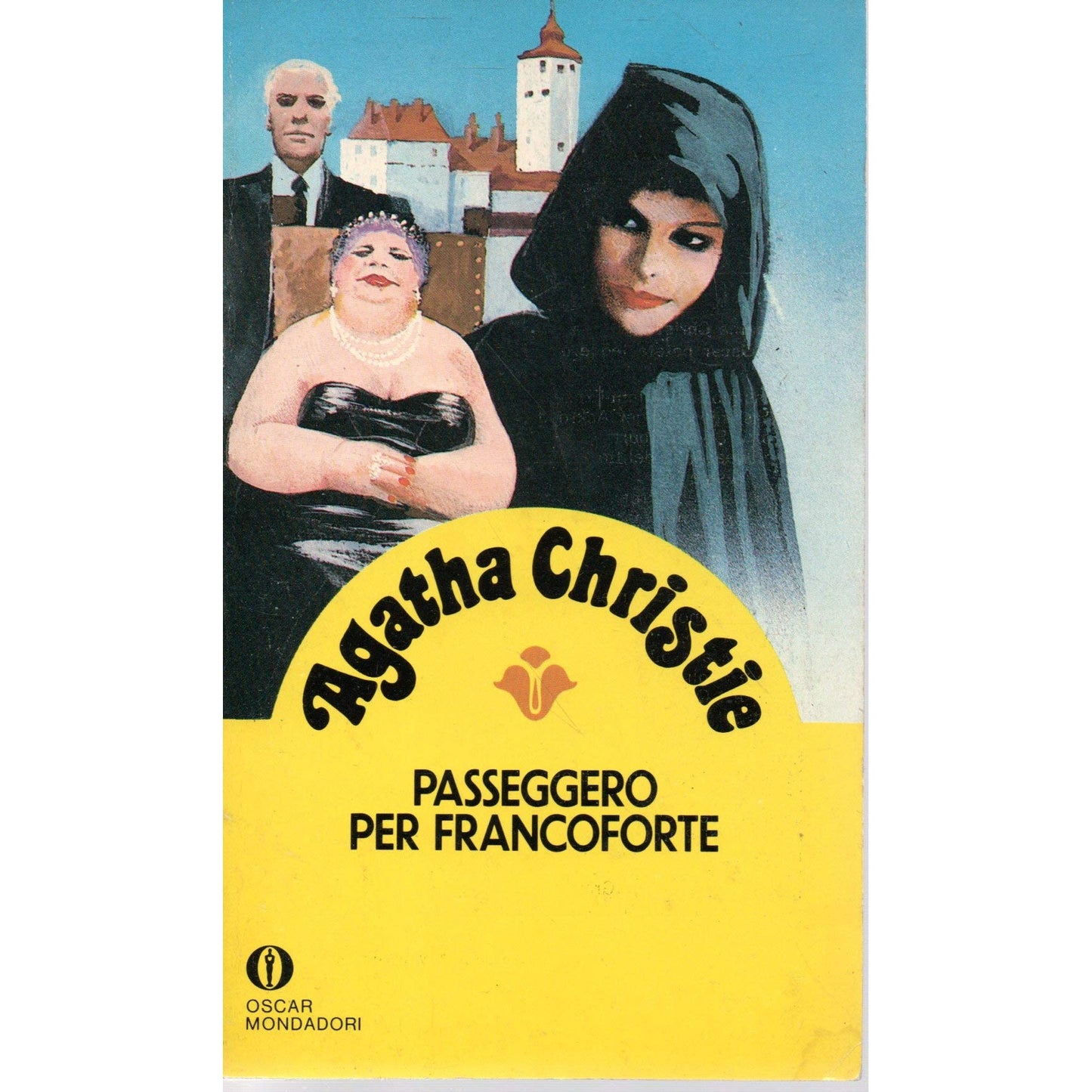 Libro - Passeggero per Francoforte Agatha Christie Oscar Mondadori 1