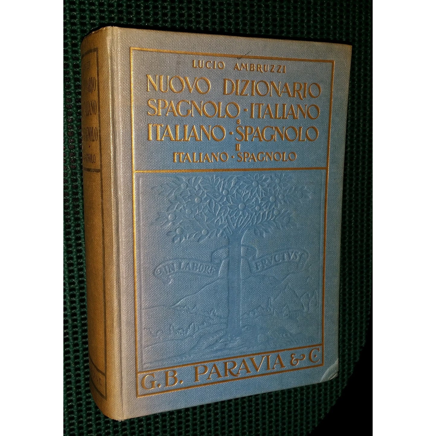 Libro - Nuovo dizionario italiano-spagnolo - Lucio, ambruzzi