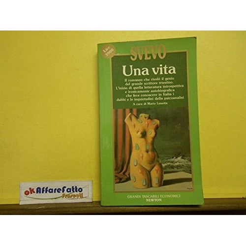 L 6.276 LIBRO UNA VITA DI ITALO SVEVO 1989