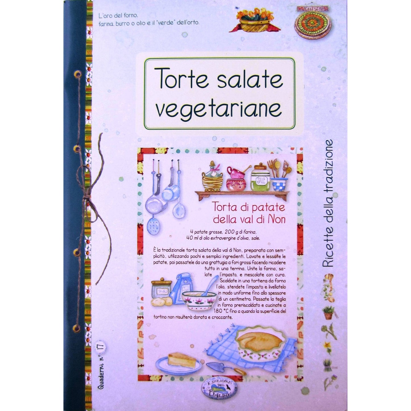 Libro - Torte salate vegetariane Quaderni di cucina