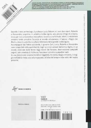 Libro - La sfinge di cristallo. Il viaggio magico di Roberta e Alessandro nell'antico Eg - Rambaldi, Victor