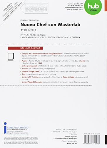Libro - Nuovo chef. Masterlab. Settore cucina. Per gli Ist. tecnici e professionali. Con - Frangini, Gianni