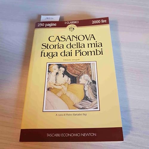 Libro - Storia della mia fuga dai piombi - CASANOVA