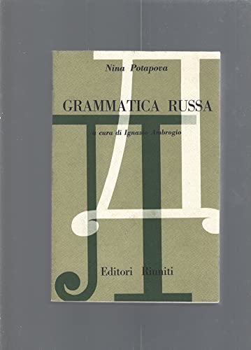 Libro - Grammatica russa - Nina Potapova