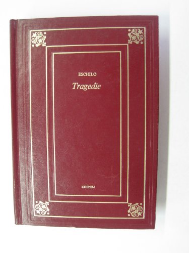 Libro - TRAGEDIE - ESCHILO