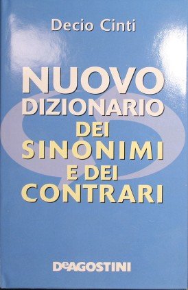 Libro - Nuovo dizionario dei sinonimi e dei contrari [Cartonato] Cin