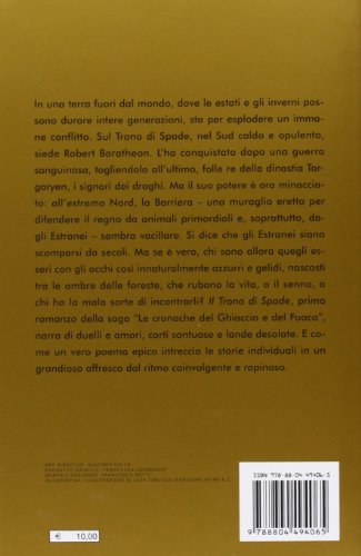 Libro - Il trono di spade. Le cronache del ghiaccio e del fuoco (Vol. 1) - Martin, George R. R.