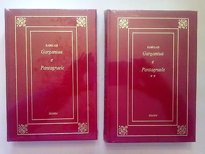 Libro - Rabelais: Gargantua e Pantagruele 2 VOLUMI BLISTERATI ed. Ed