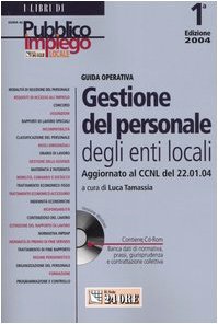 Libro - Guida operativa alla gestione del personale degli enti local