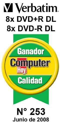 Verbatim Dvd+r 8.5GB - Confezione da 5