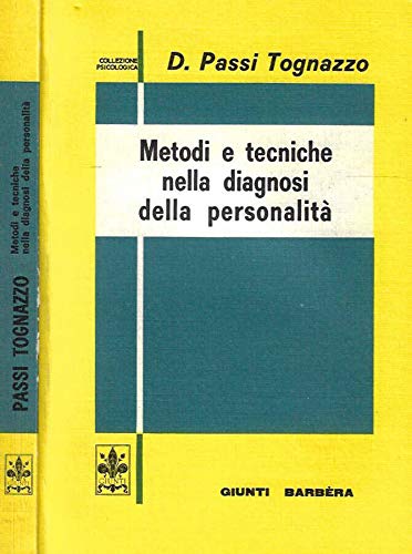 Libro - Metodi e tecniche nella diagnosi della personalità